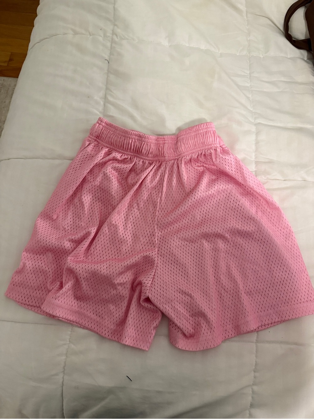 INAKA Power Pink Women's Mesh Athletic Shorts